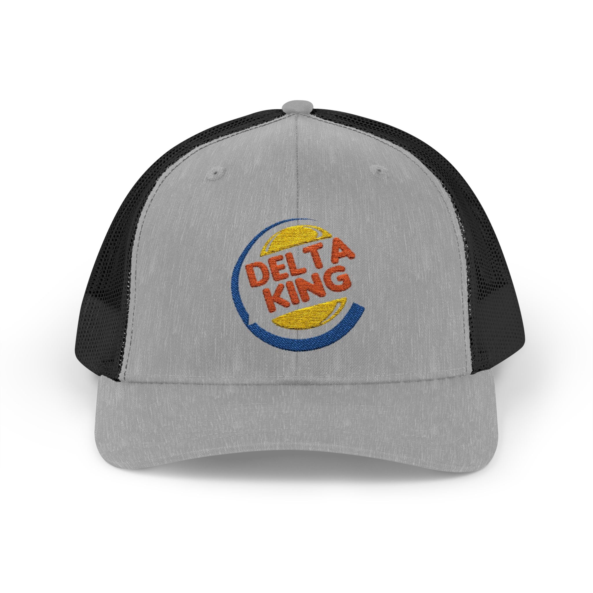 Delta King Embroidered Trucker Cap