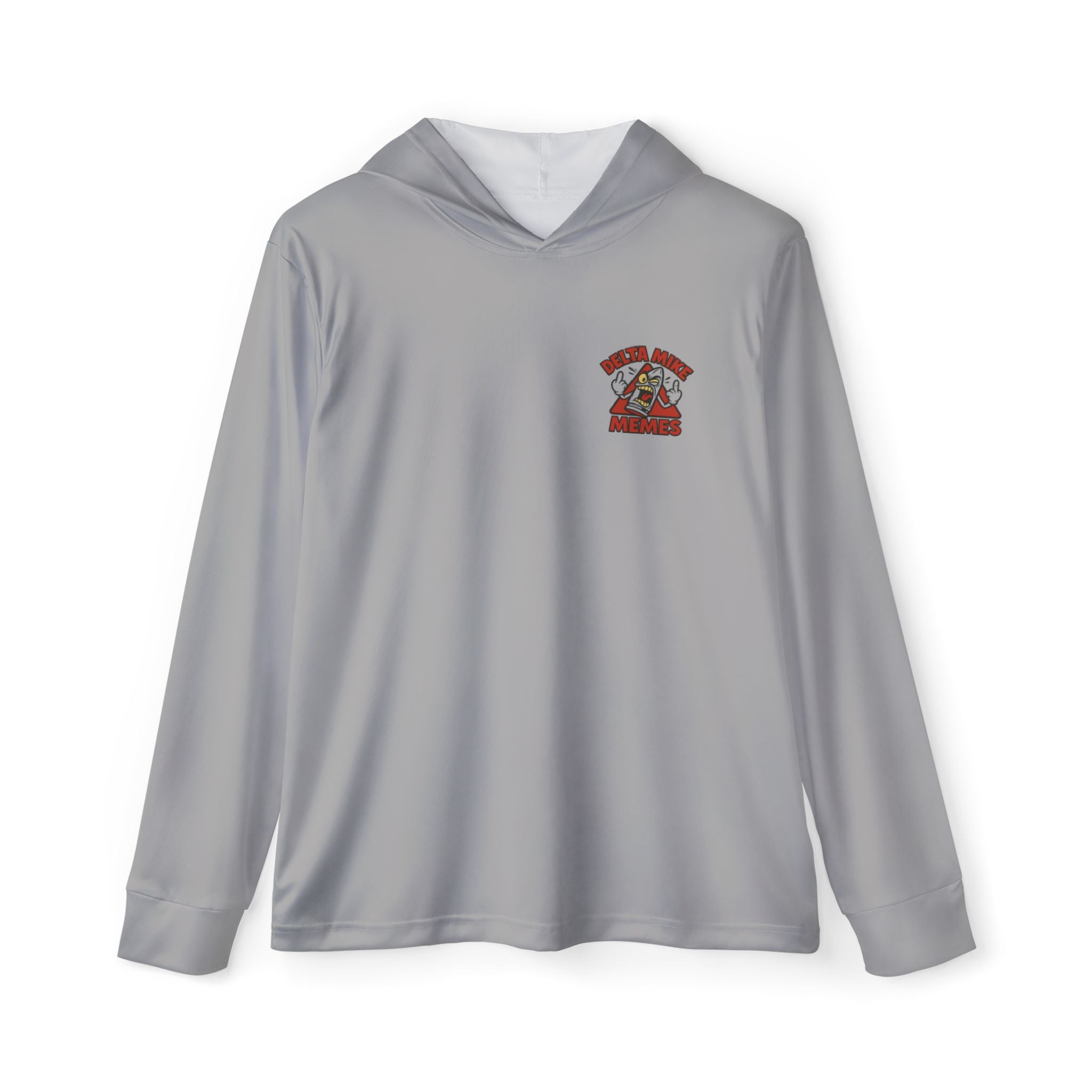 Grey Raw Time Sun Hoodie