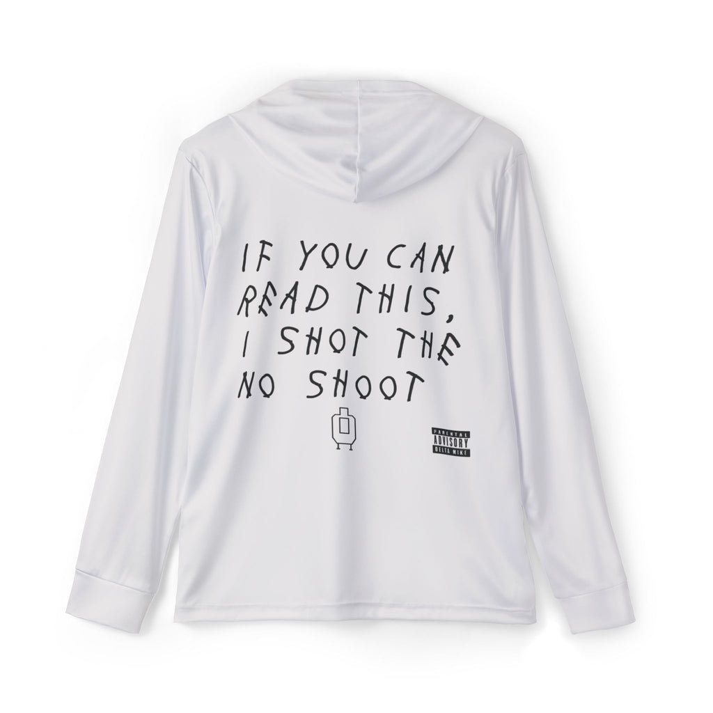 White No Shoot Sun Hoodie