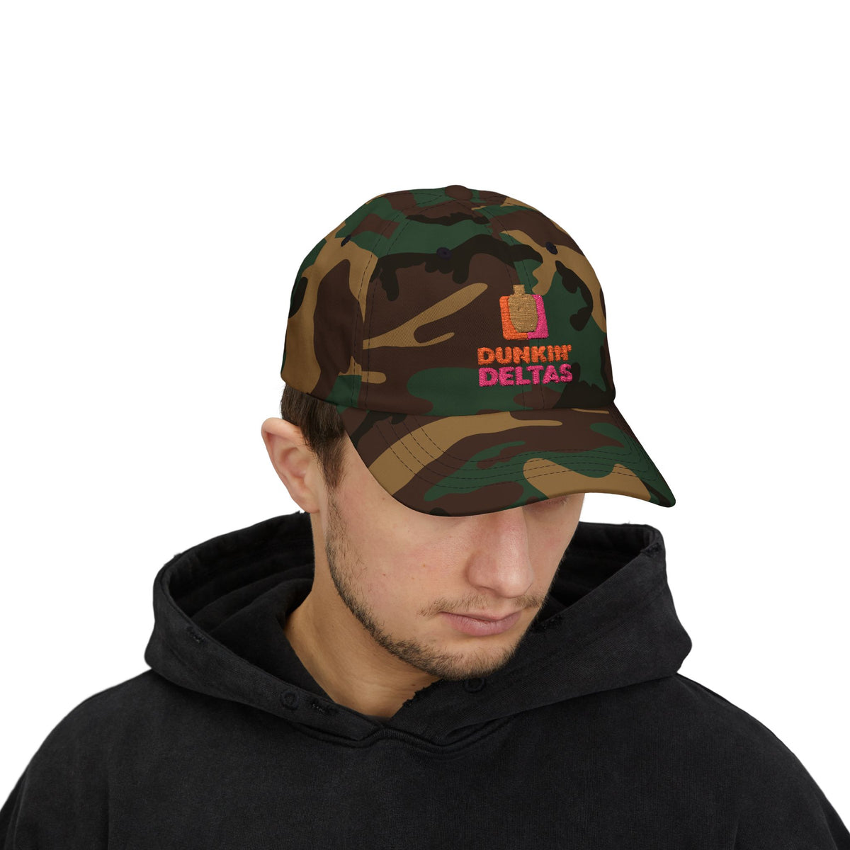 Dunkin Deltas Dad Cap — Embroidered