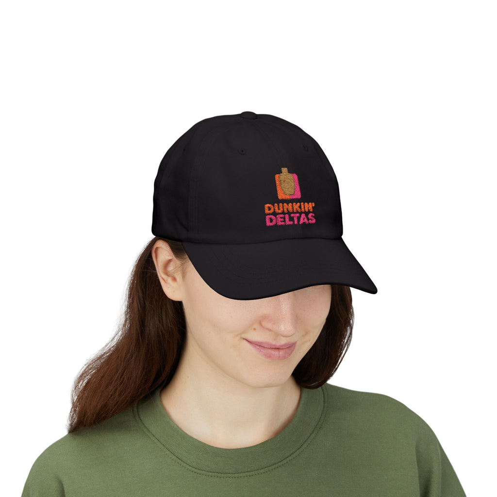 Dunkin Deltas Dad Cap — Embroidered