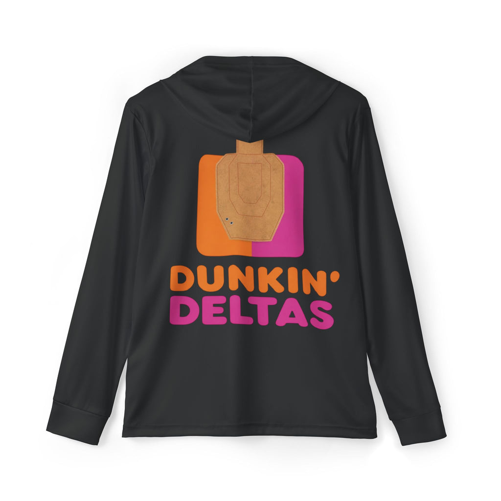 Black Dunkin Deltas Sun Hoodie