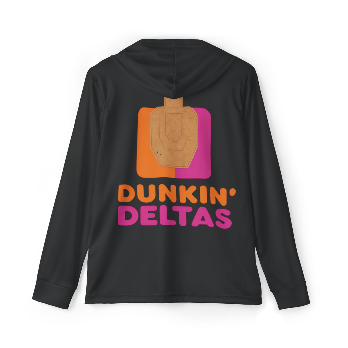Black Dunkin Deltas Sun Hoodie