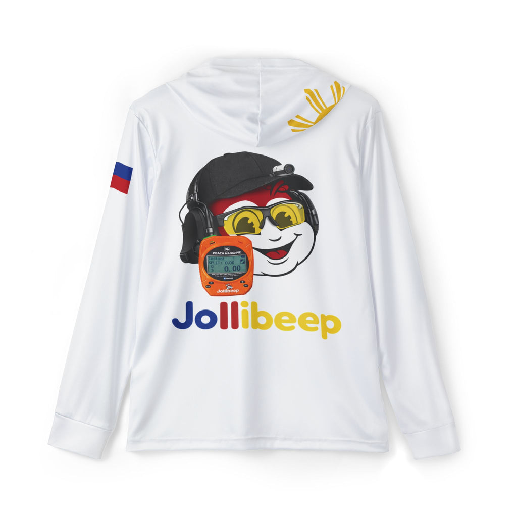Jollibeep White Sun Hoodie