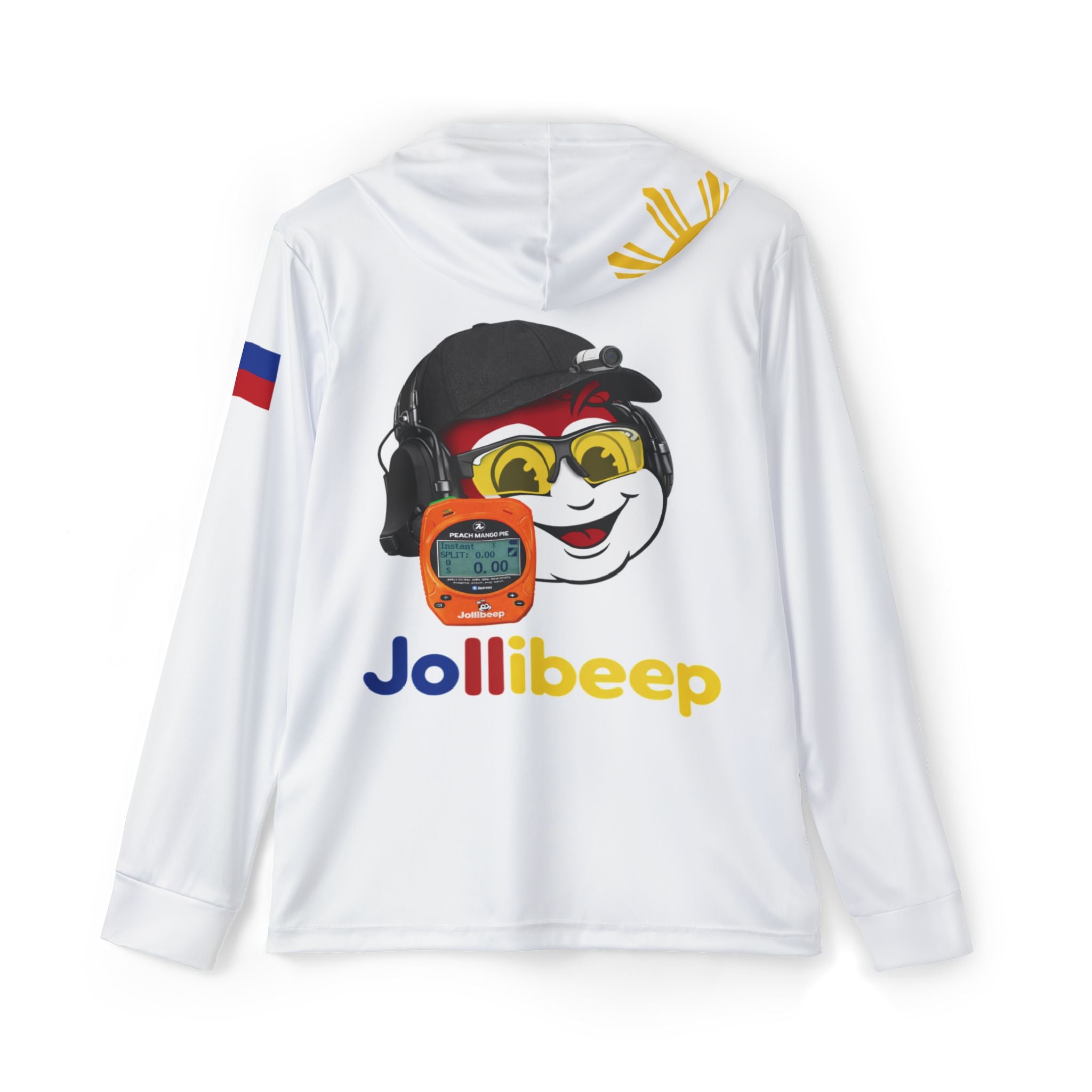 Jollibeep White Sun Hoodie
