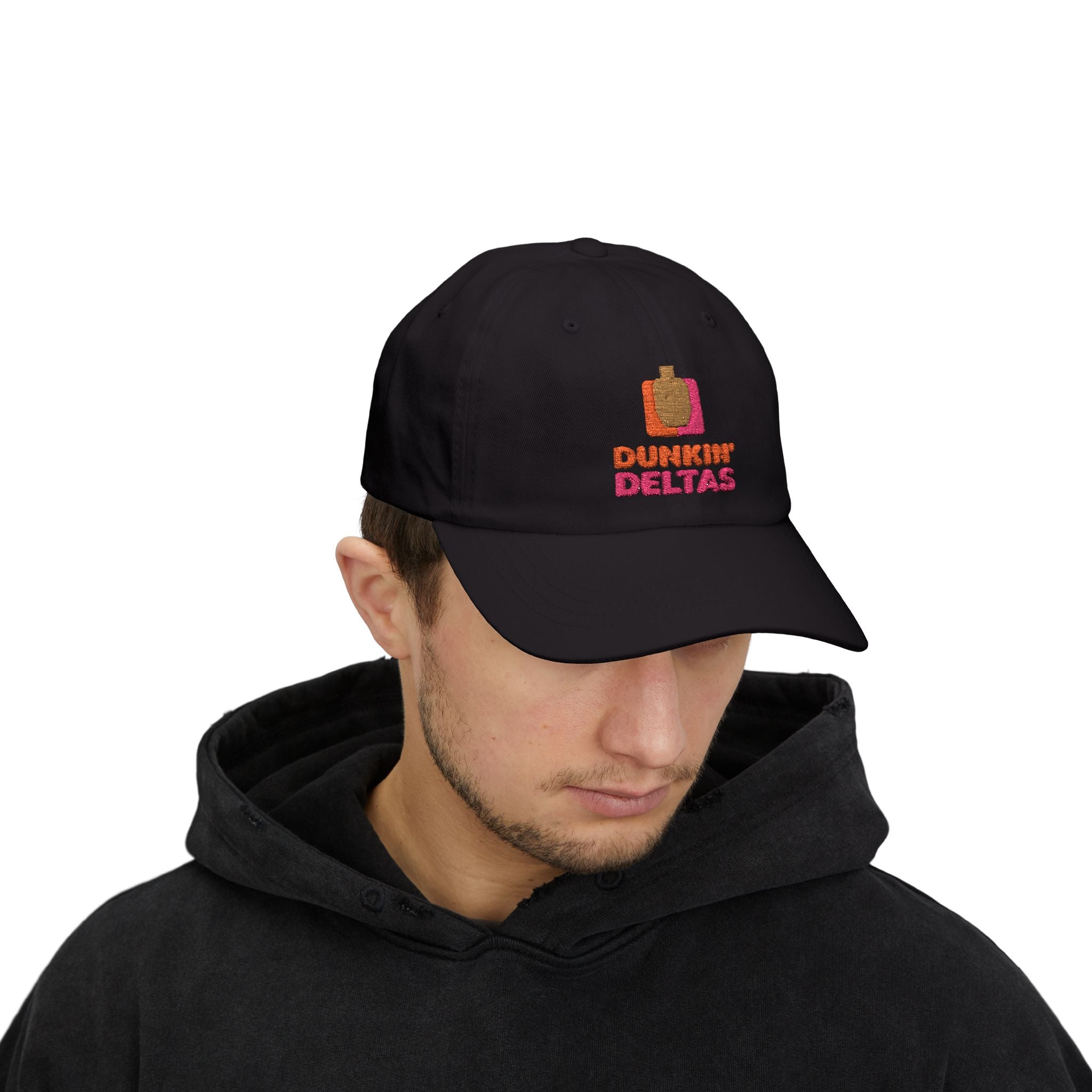 Dunkin Deltas Dad Cap — Embroidered