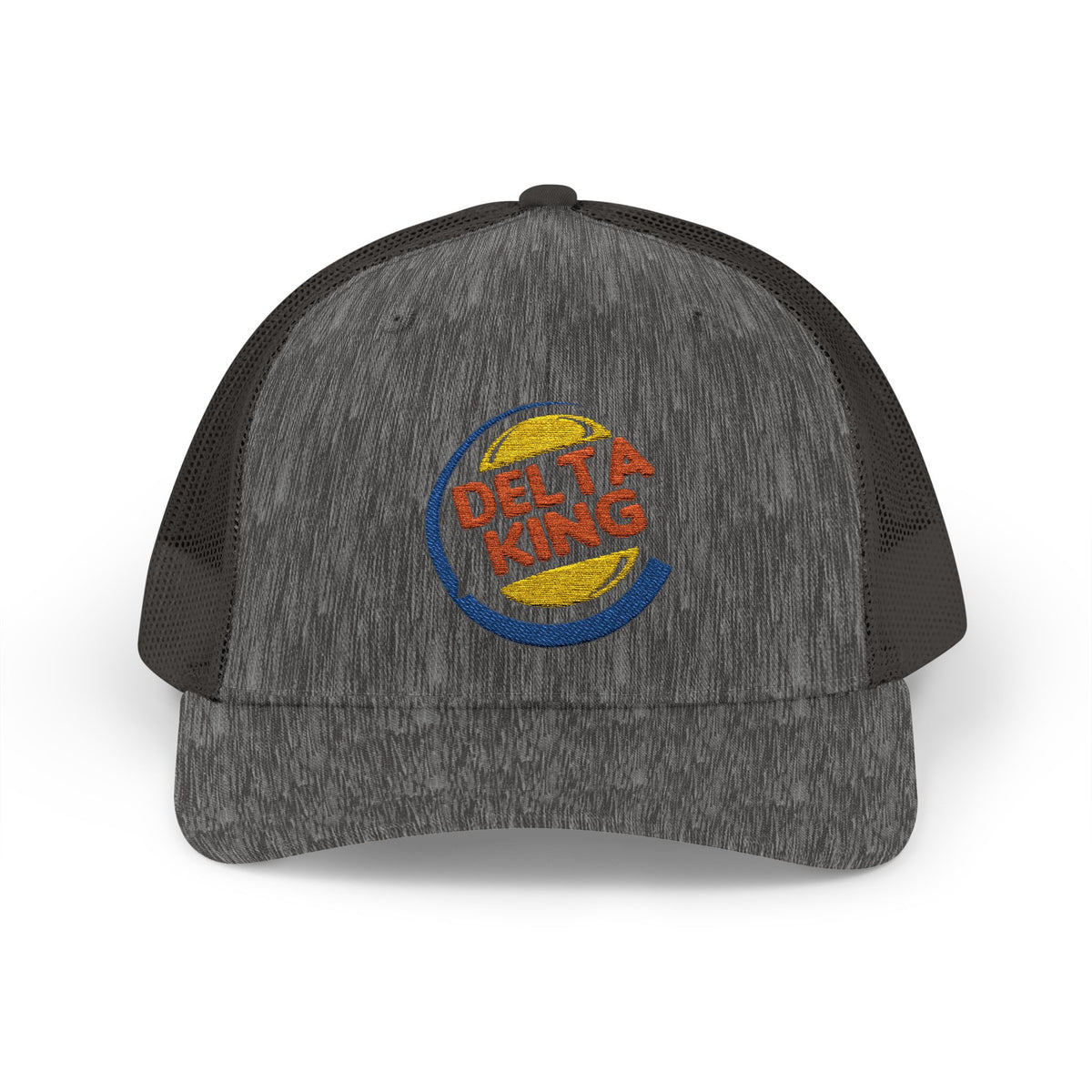 Delta King Embroidered Trucker Cap