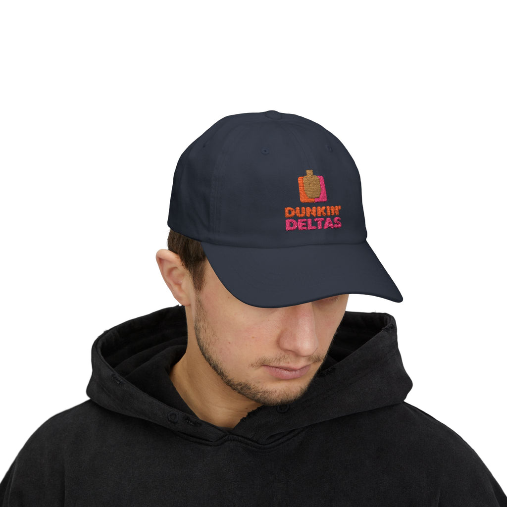 Dunkin Deltas Dad Cap — Embroidered