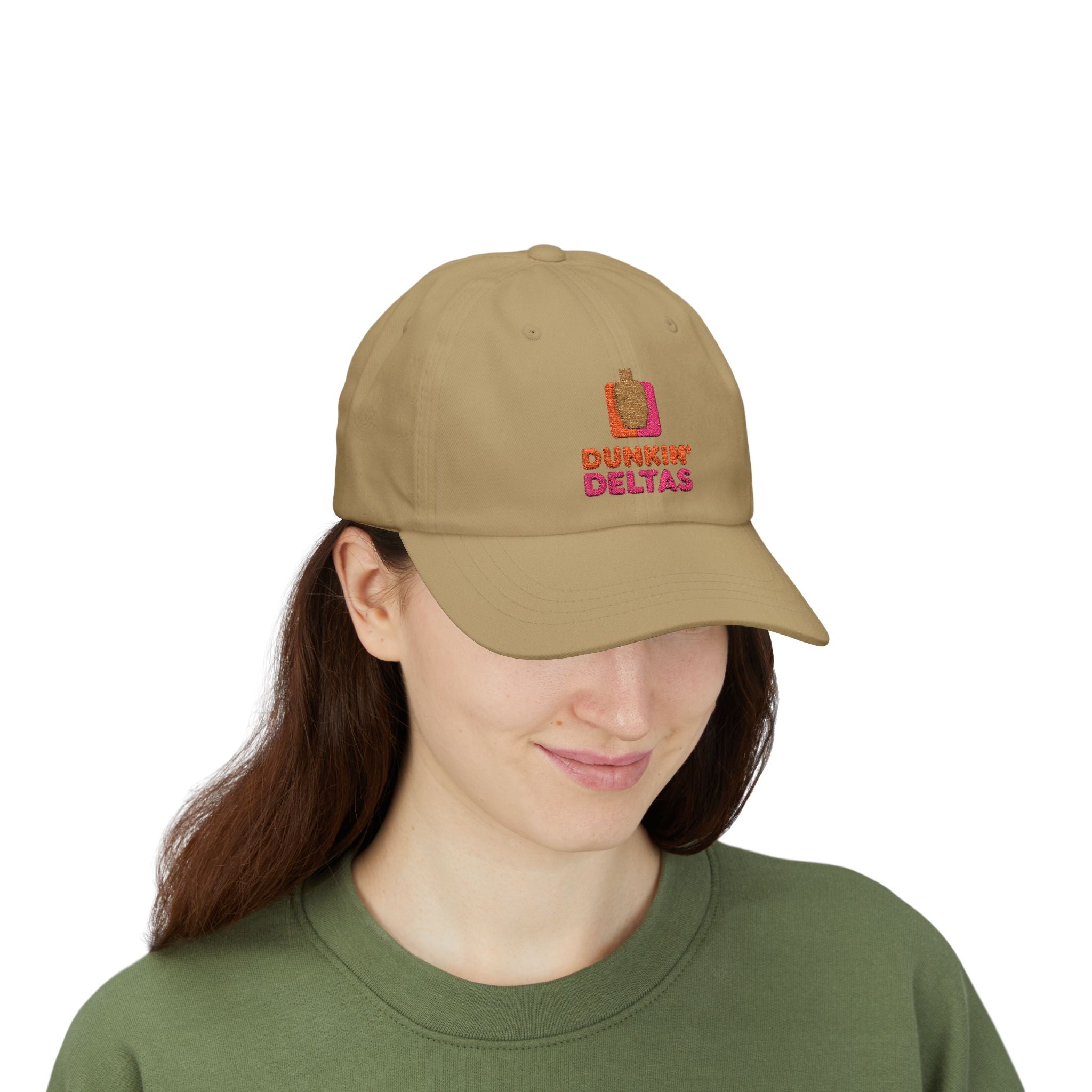 Dunkin Deltas Dad Cap — Embroidered