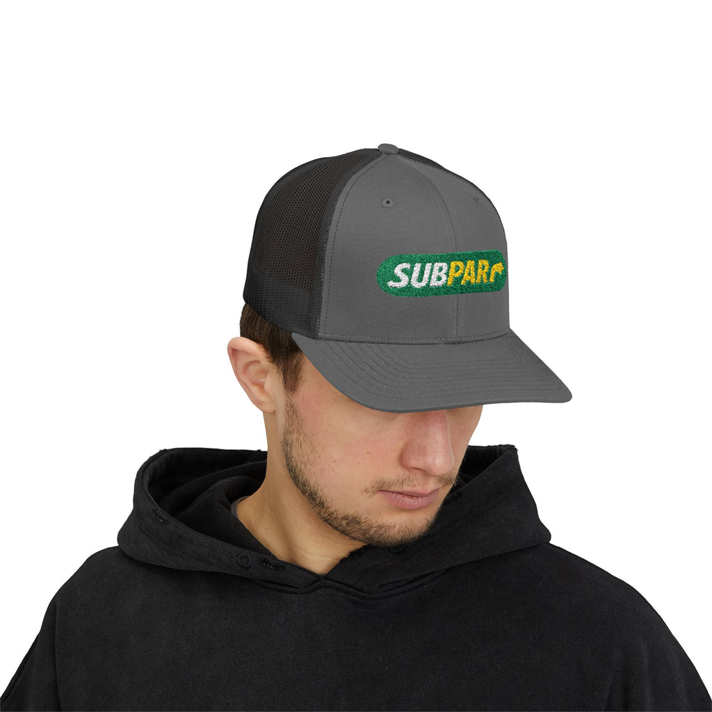 Subpar Embroidered Trucker Cap