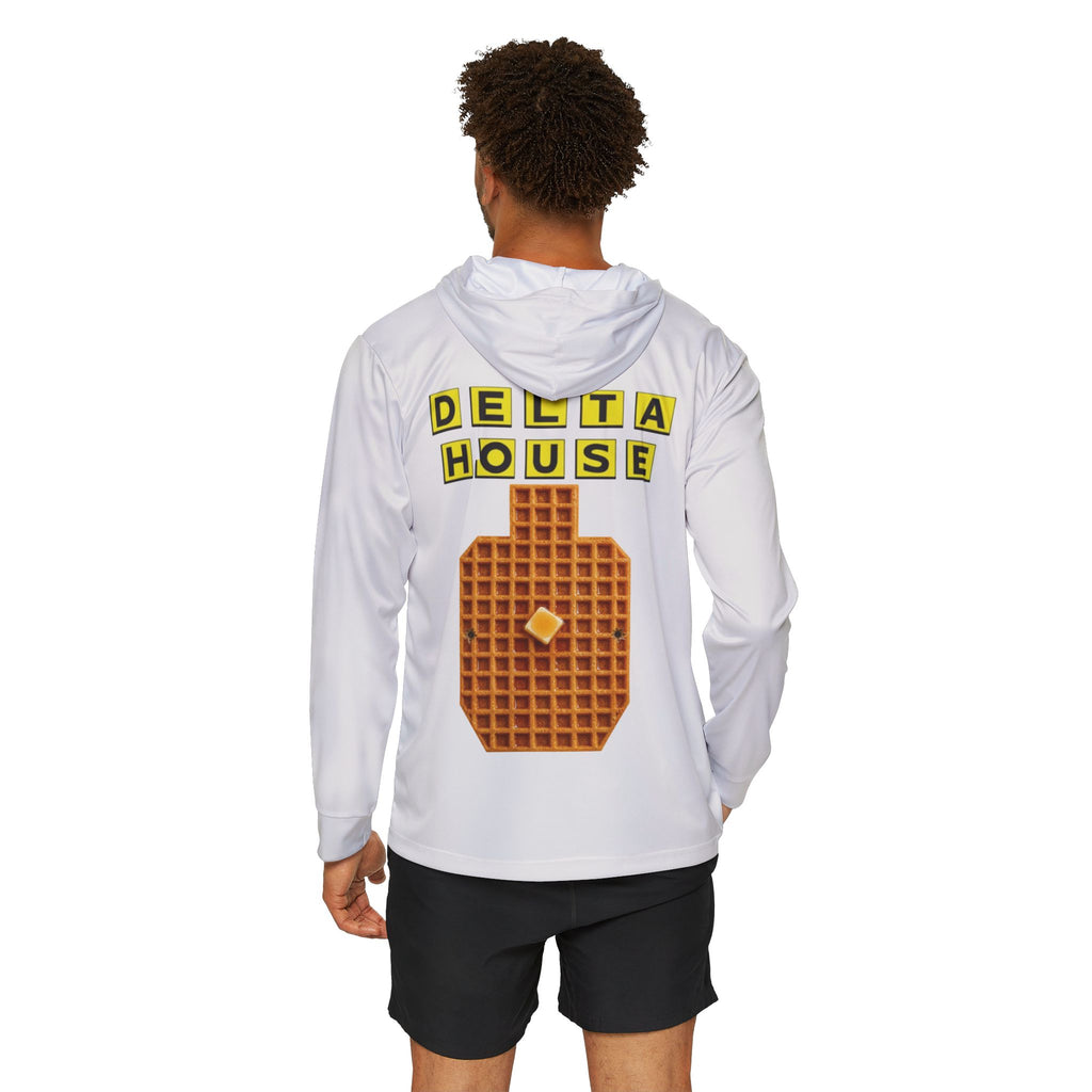 White Delta House Sun Hoodie