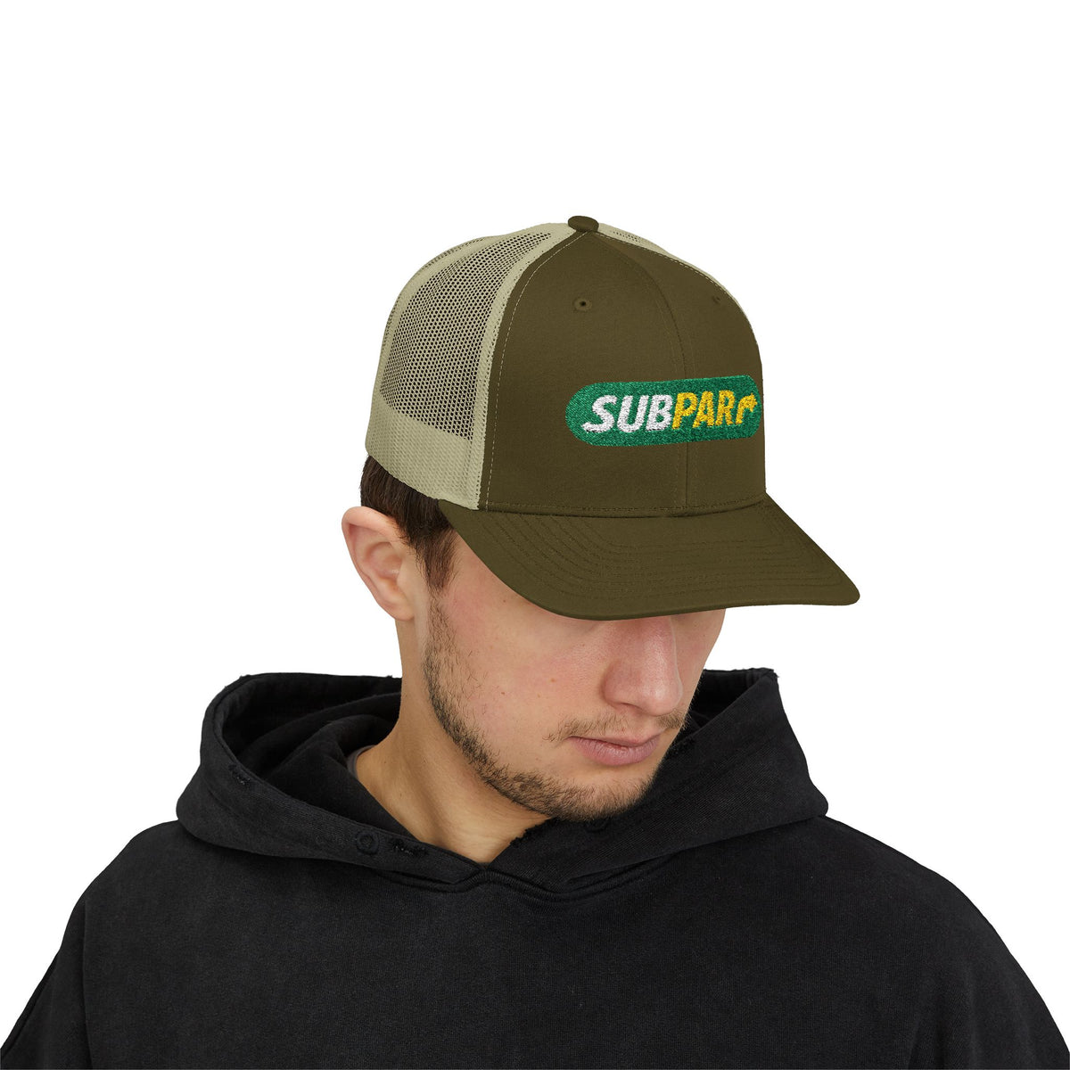 Subpar Embroidered Trucker Cap