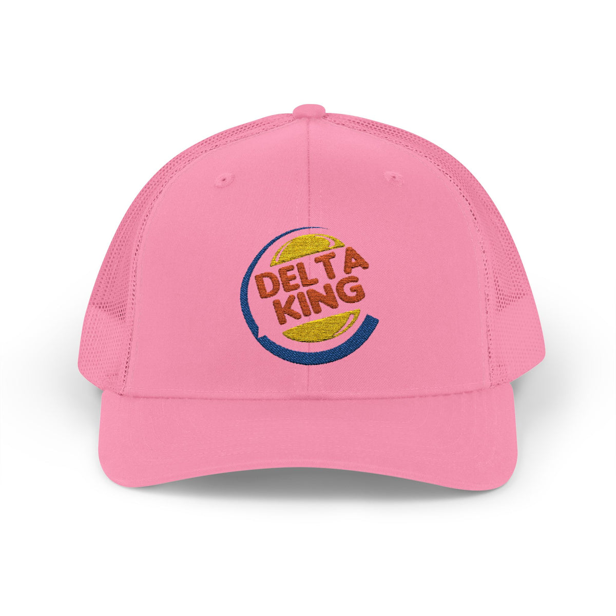 Delta King Embroidered Trucker Cap