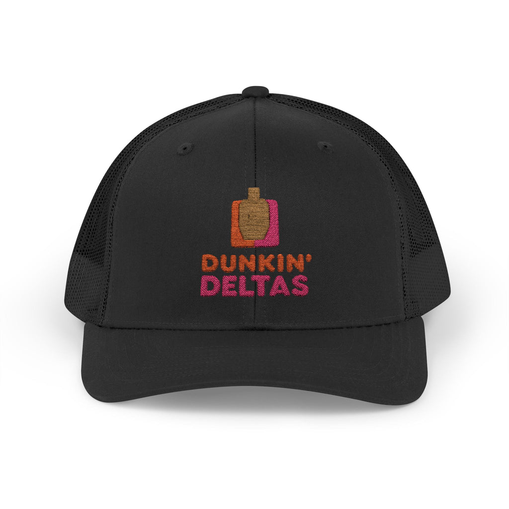 Dunkin Deltas Embroidered Trucker Cap