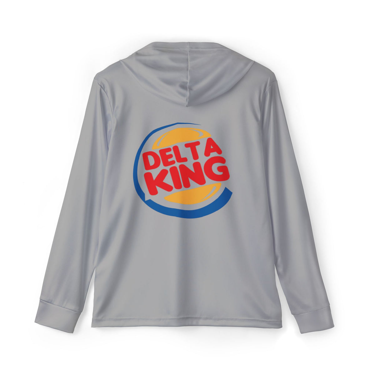 Grey Delta King Sun Hoodie