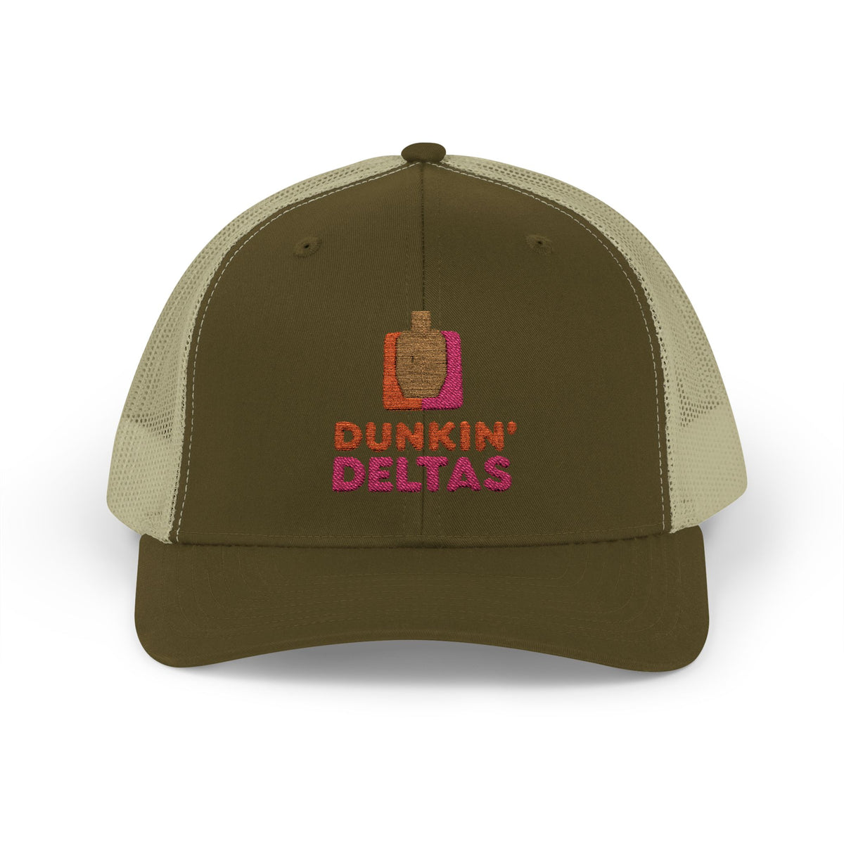 Dunkin Deltas Embroidered Trucker Cap