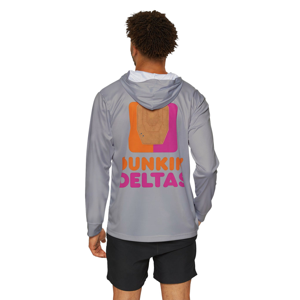 Grey Dunkin Deltas Sun Hoodie