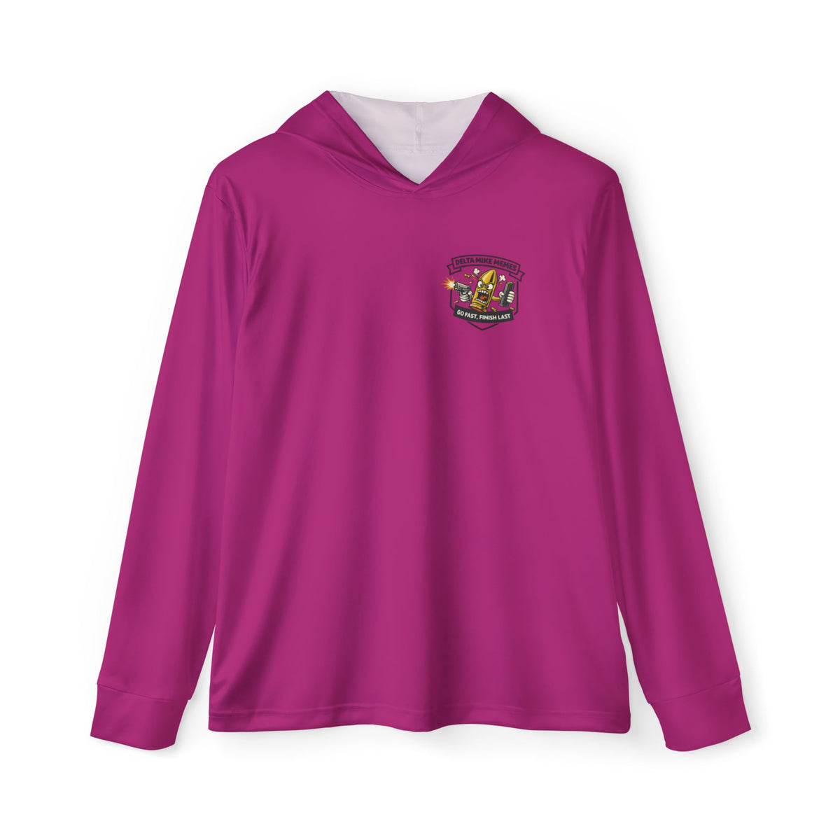 Dark Pink Anti Gun Bunny Sun Hoodie