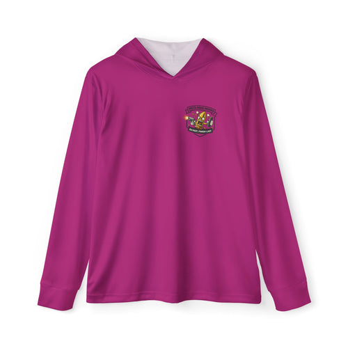 Dark Pink Anti Gun Bunny Sun Hoodie