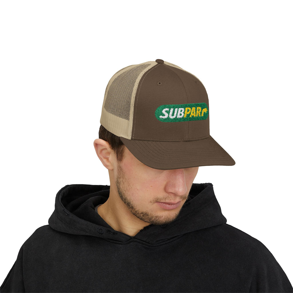 Subpar Embroidered Trucker Cap