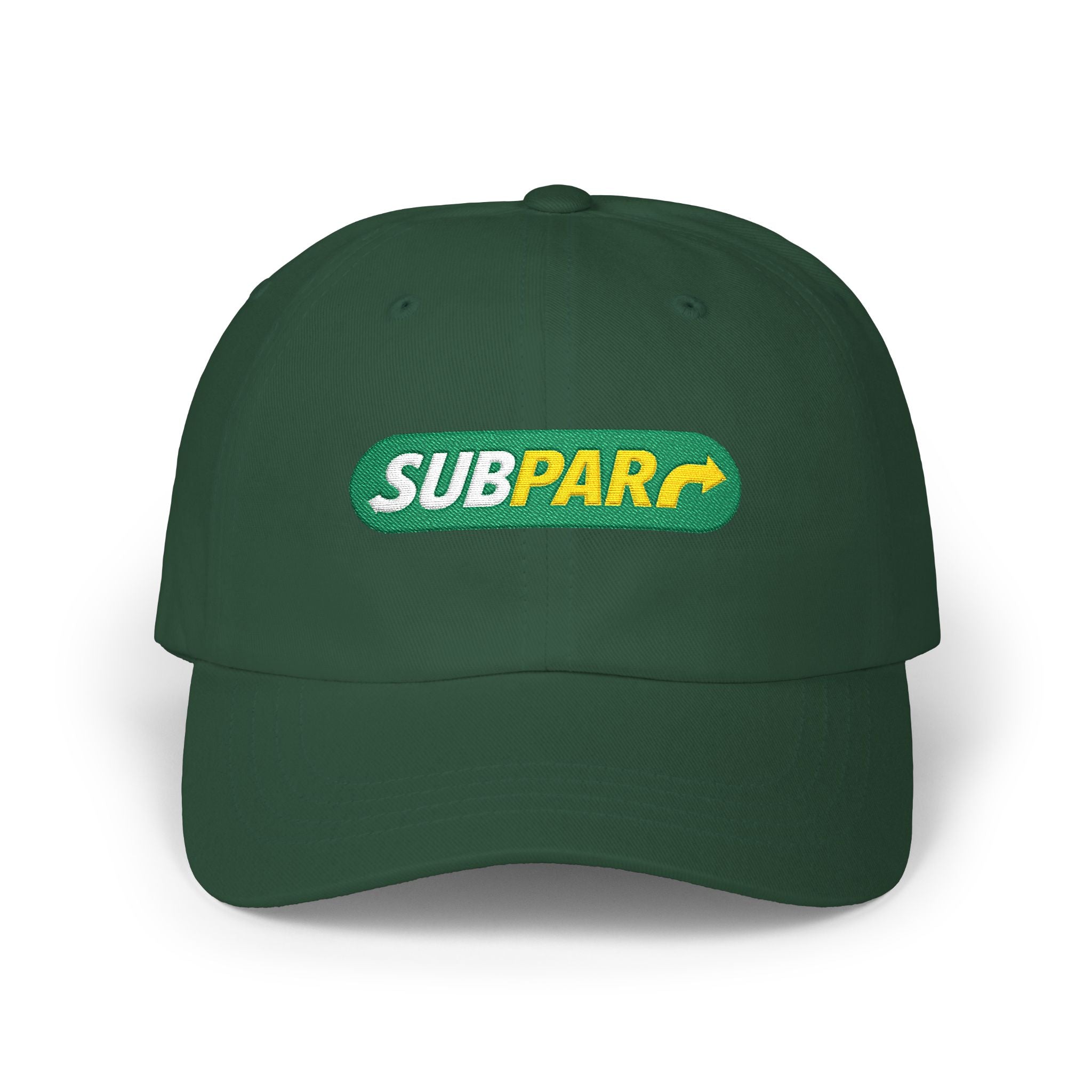 SubPar Dad Cap — Embroidered