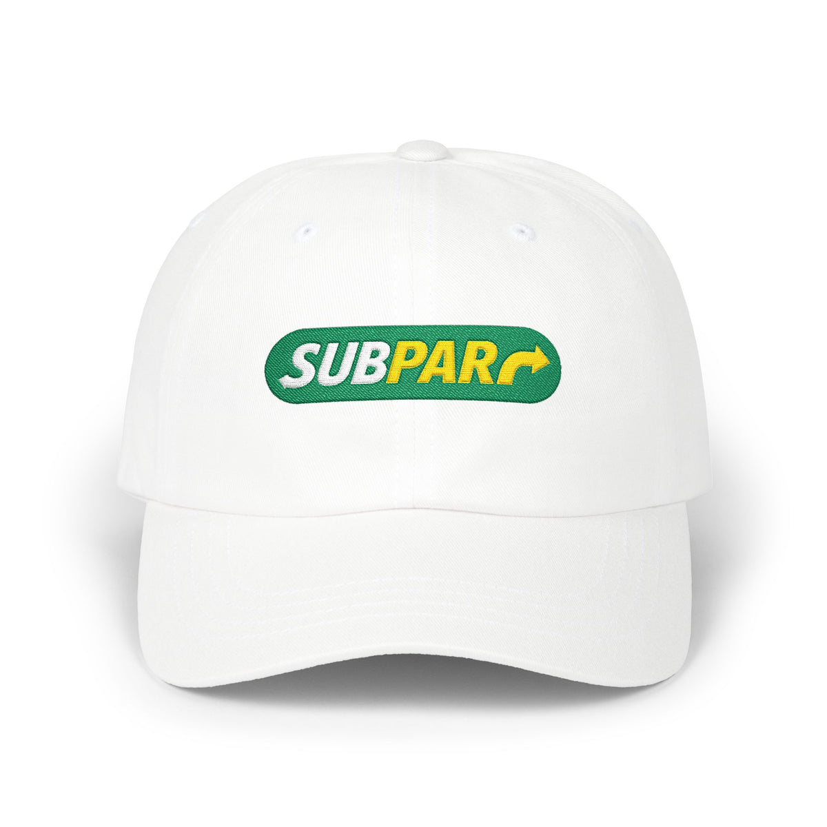 SubPar Dad Cap — Embroidered