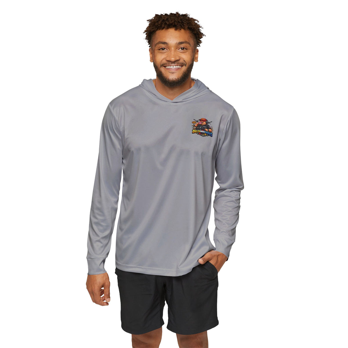 Grey DM Sun Hoodie