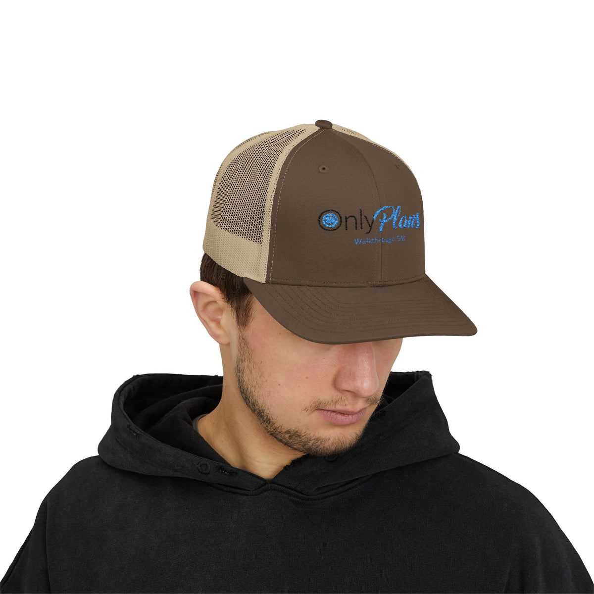 OnlyPlans Ebroidered Trucker Cap
