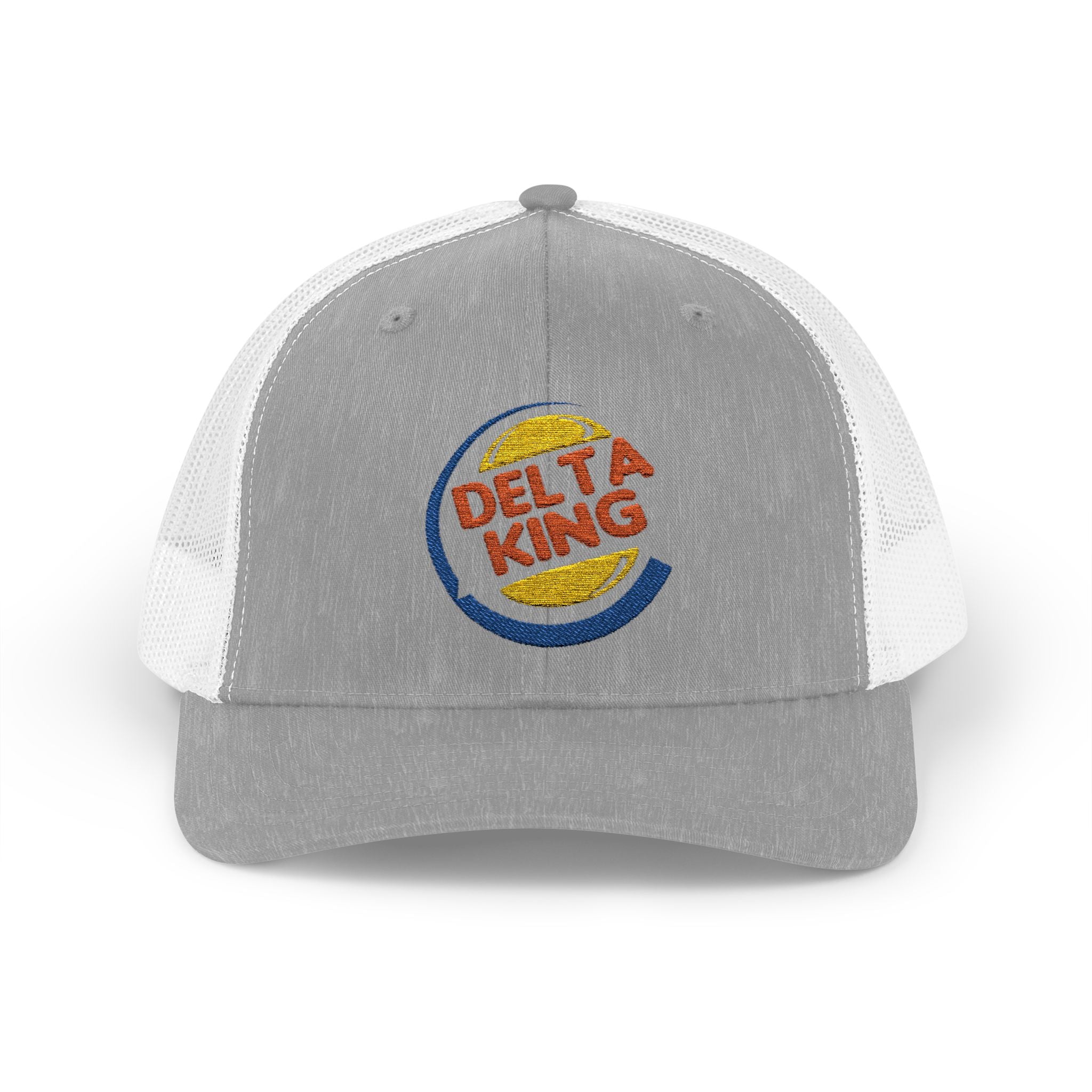 Delta King Embroidered Trucker Cap