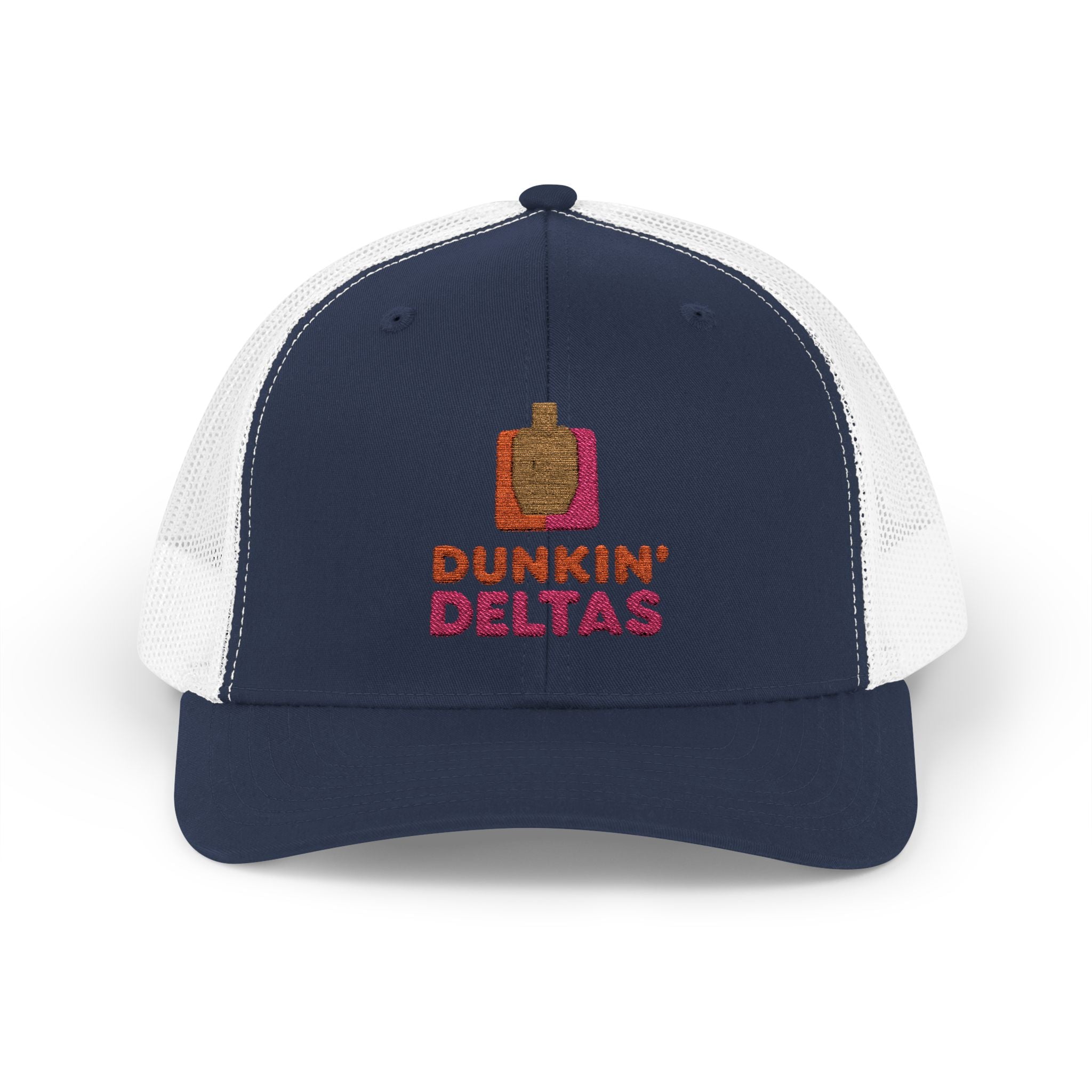 Dunkin Deltas Embroidered Trucker Cap