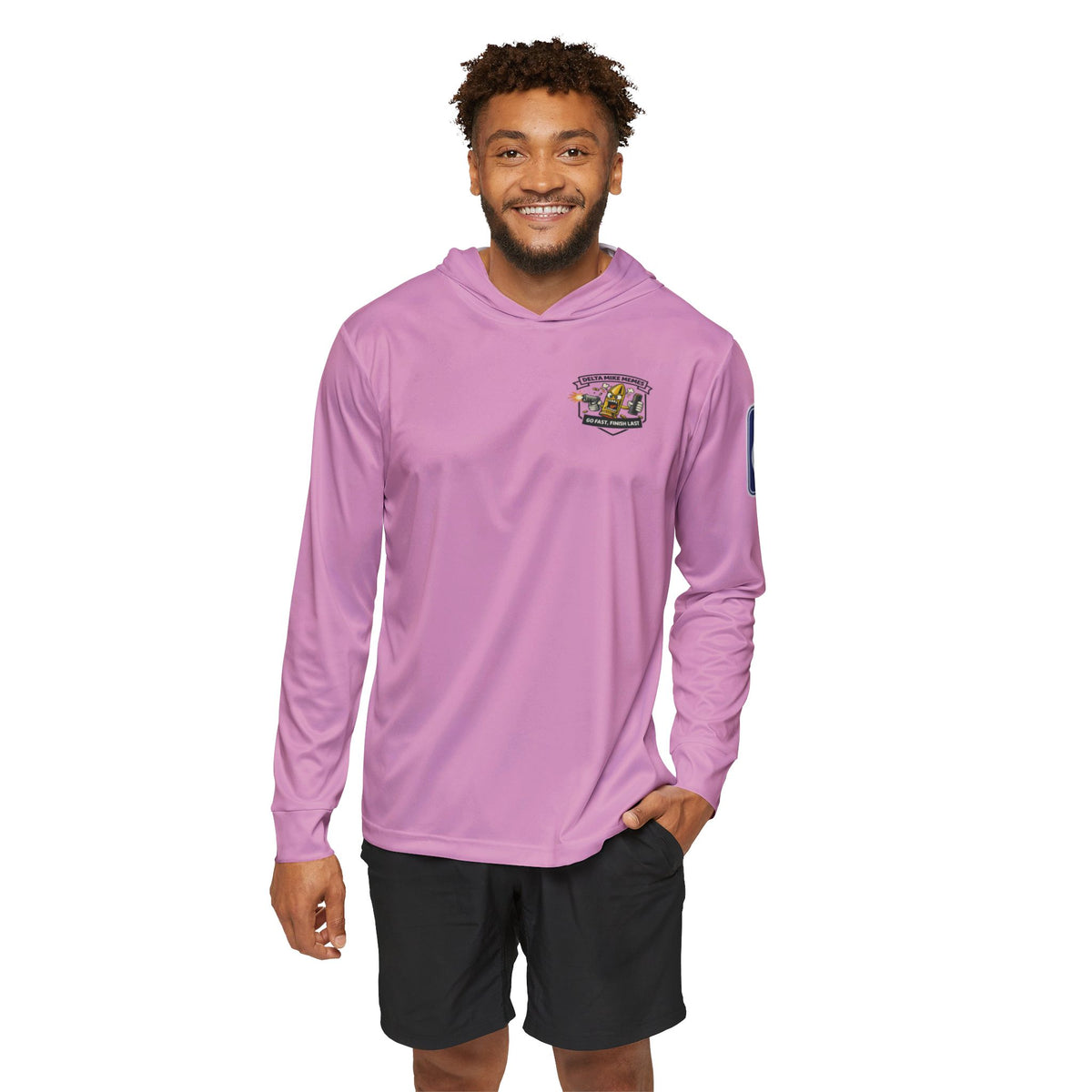 Pink Wheelchair Sun Hoodie