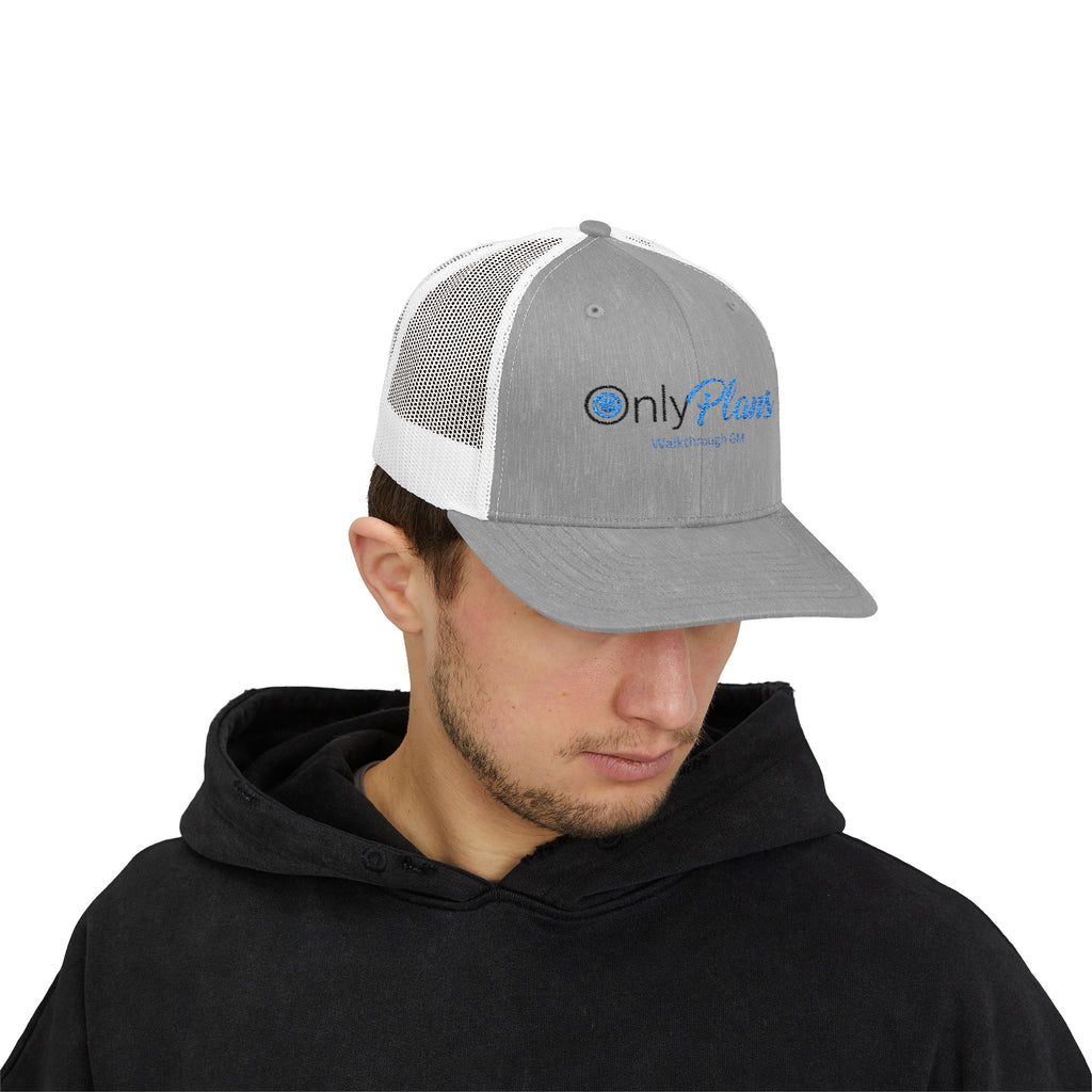 OnlyPlans Ebroidered Trucker Cap