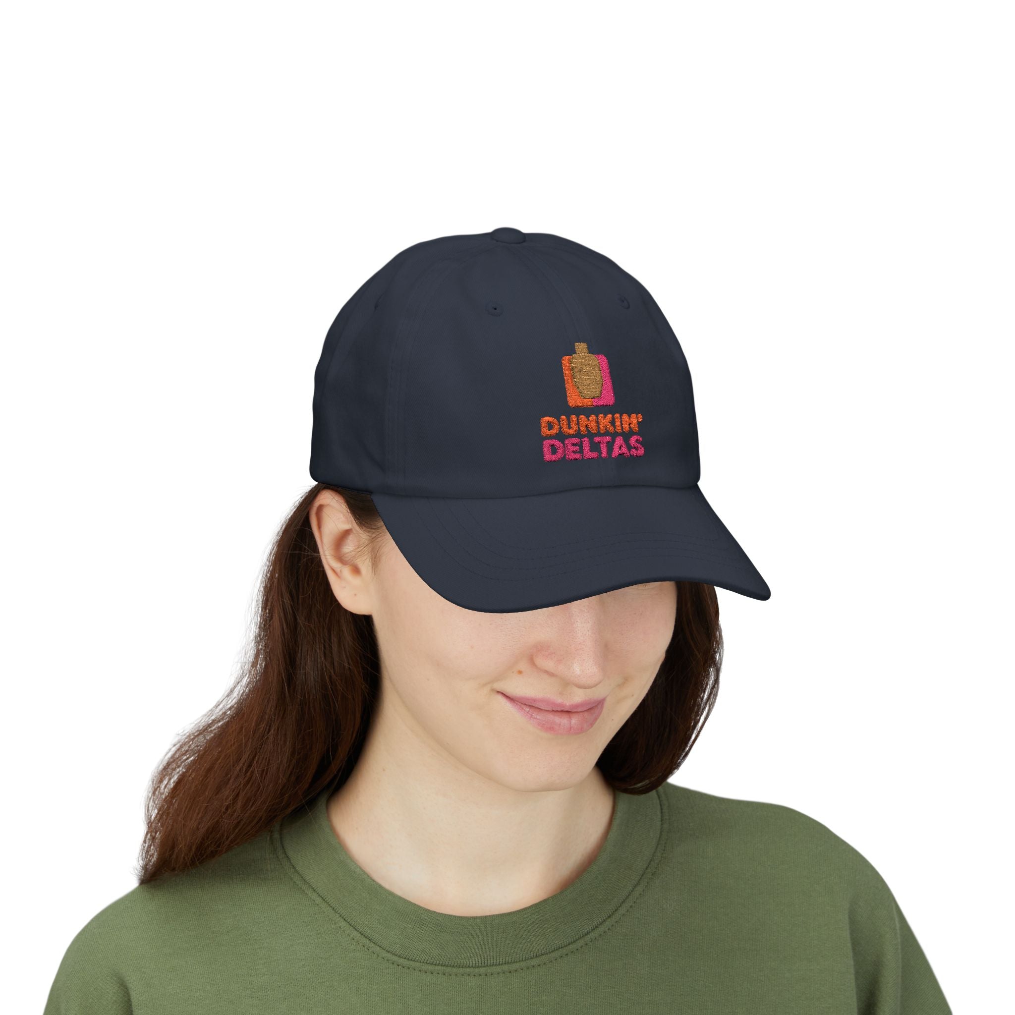 Dunkin Deltas Dad Cap — Embroidered