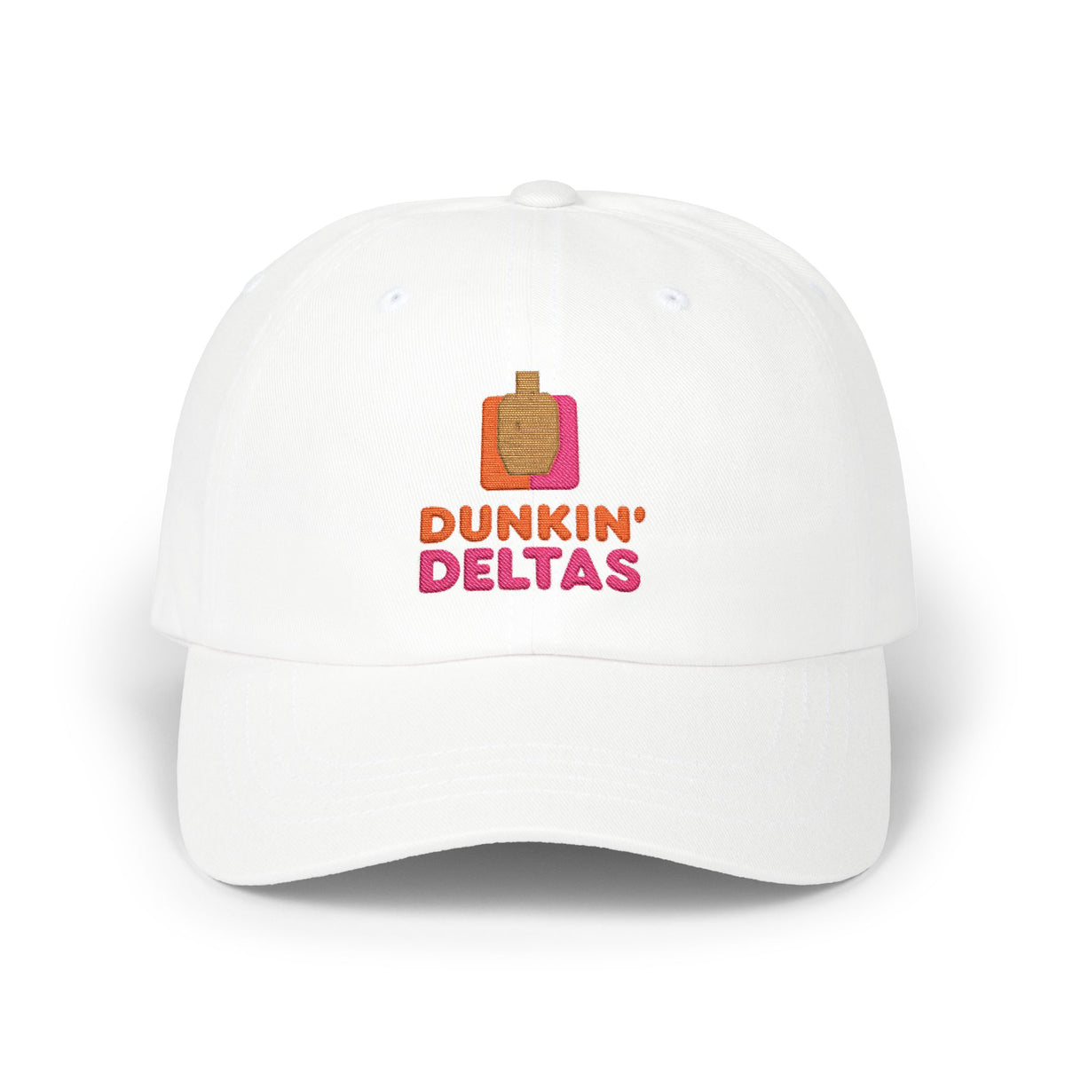 Dunkin Deltas Dad Cap — Embroidered