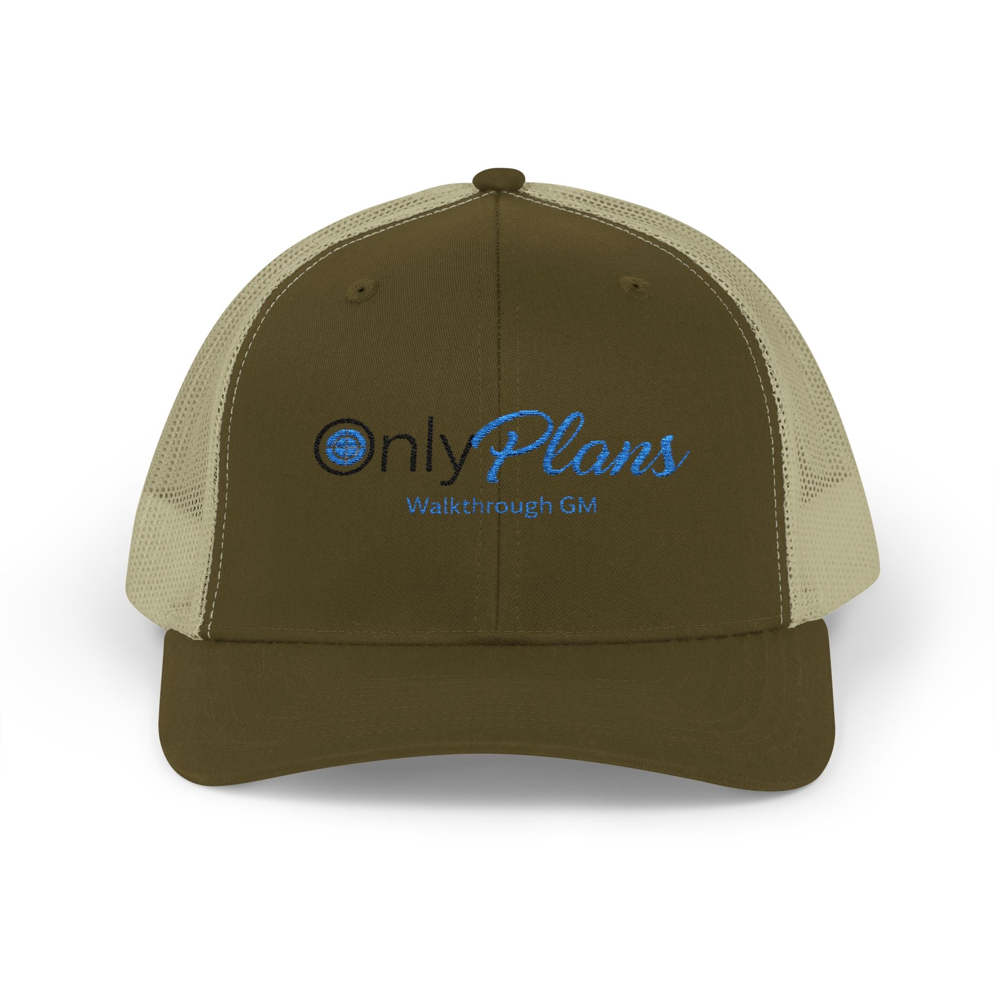 OnlyPlans Ebroidered Trucker Cap
