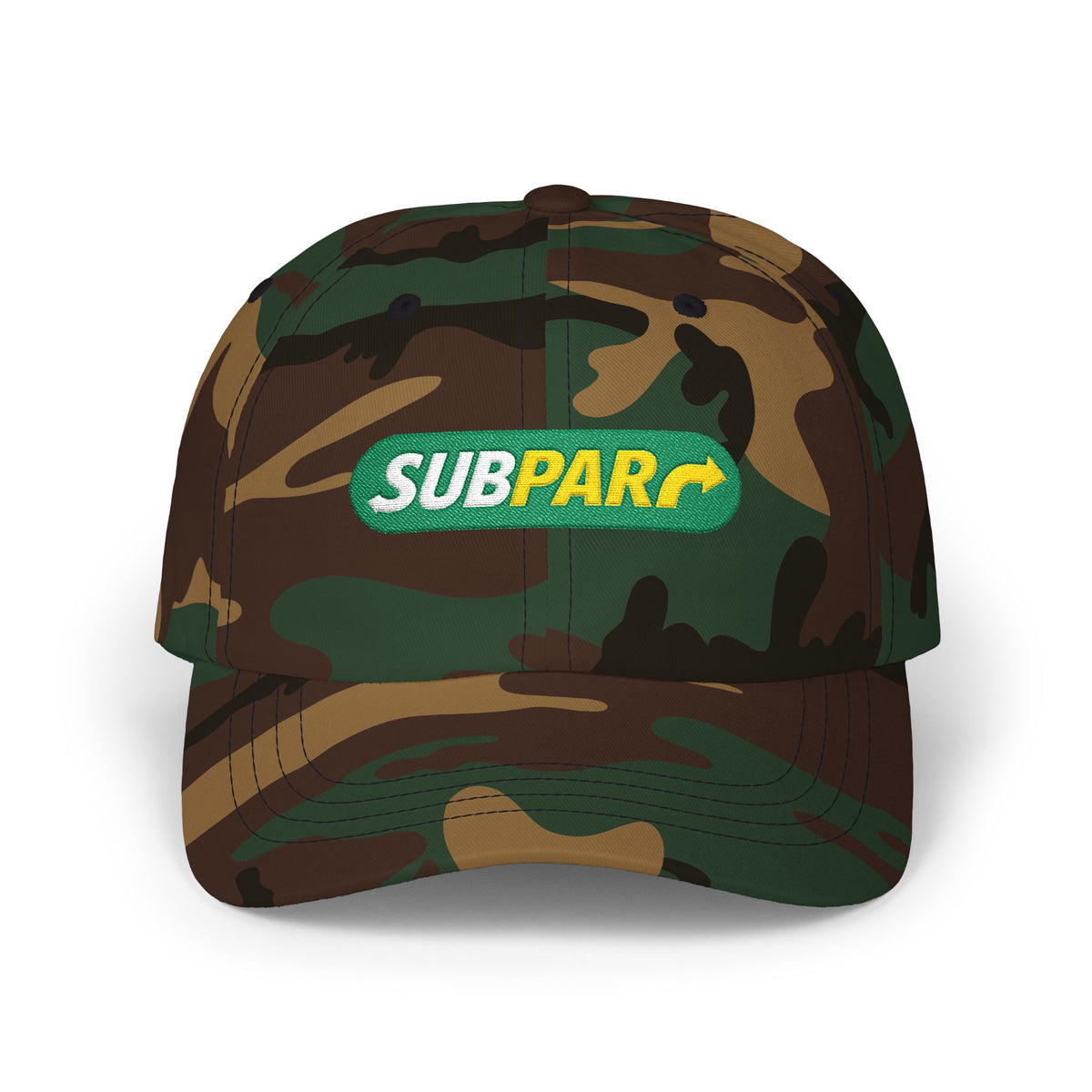 SubPar Dad Cap — Embroidered