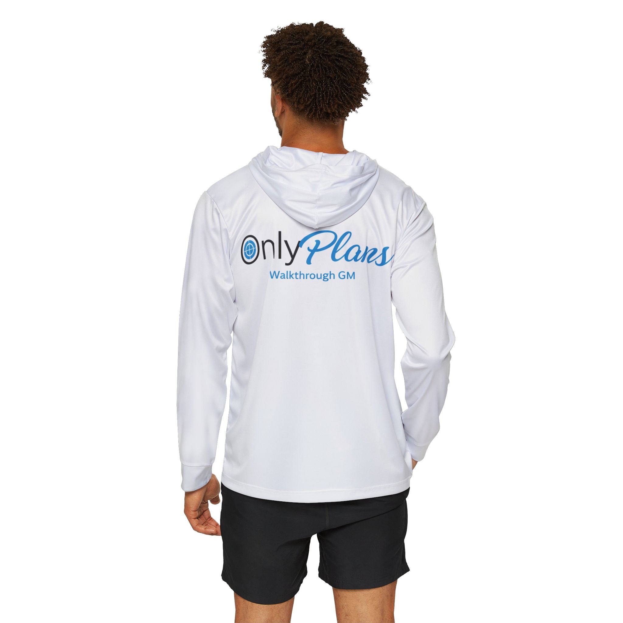 White OnlyPlans Sun Hoodie