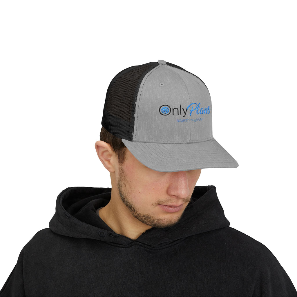 OnlyPlans Ebroidered Trucker Cap