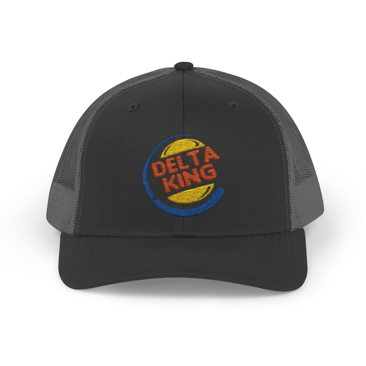 Delta King Embroidered Trucker Cap