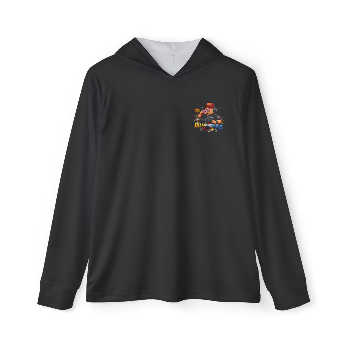 Black Dunkin Deltas Sun Hoodie