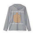 Grey Raw Time Sun Hoodie