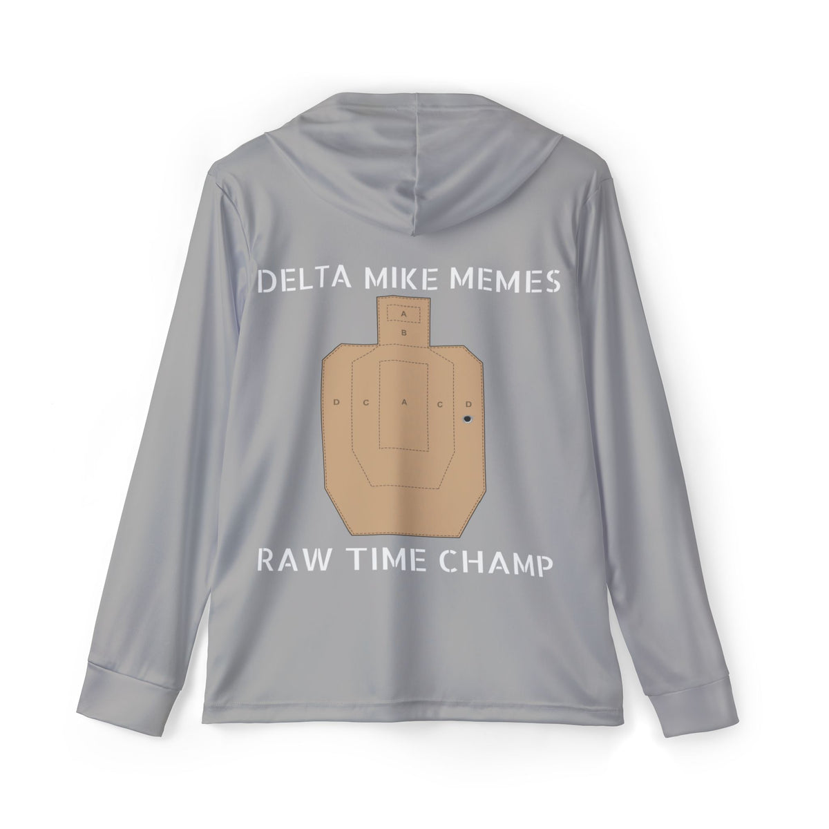 Grey Raw Time Sun Hoodie